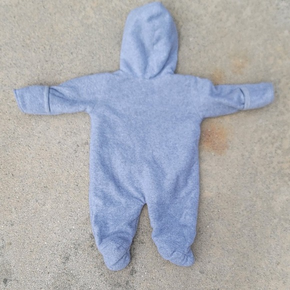 Disney Mickey Mouse Baby 6/9 Months One Piece Hooded Snow Suit - Picture 4 of 7